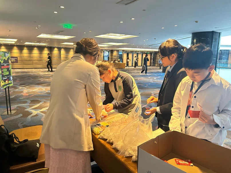 ASDAN活动现场的展示与交流